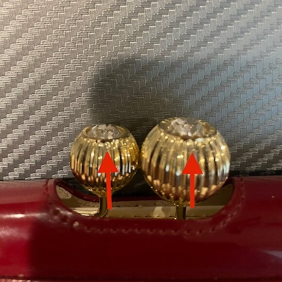 Ted Baker Bobble Patent Leather Wallet with Flaws - Picture 10 of 15